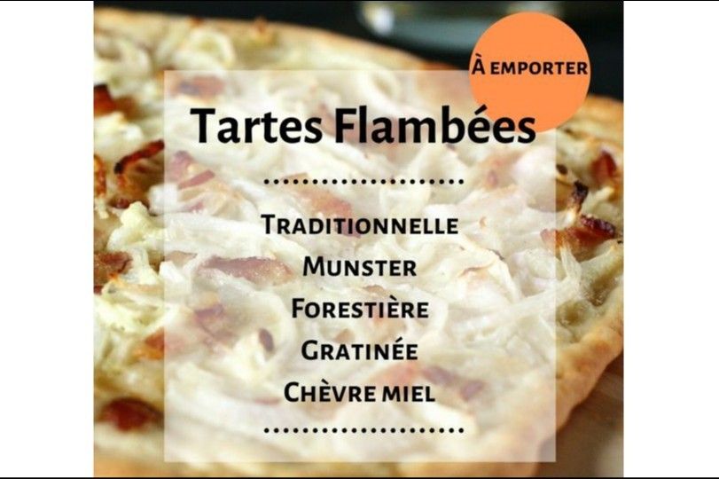 LE TYL Bar&Brasserie - Saint-Louis : Tartes flambées à emporter !