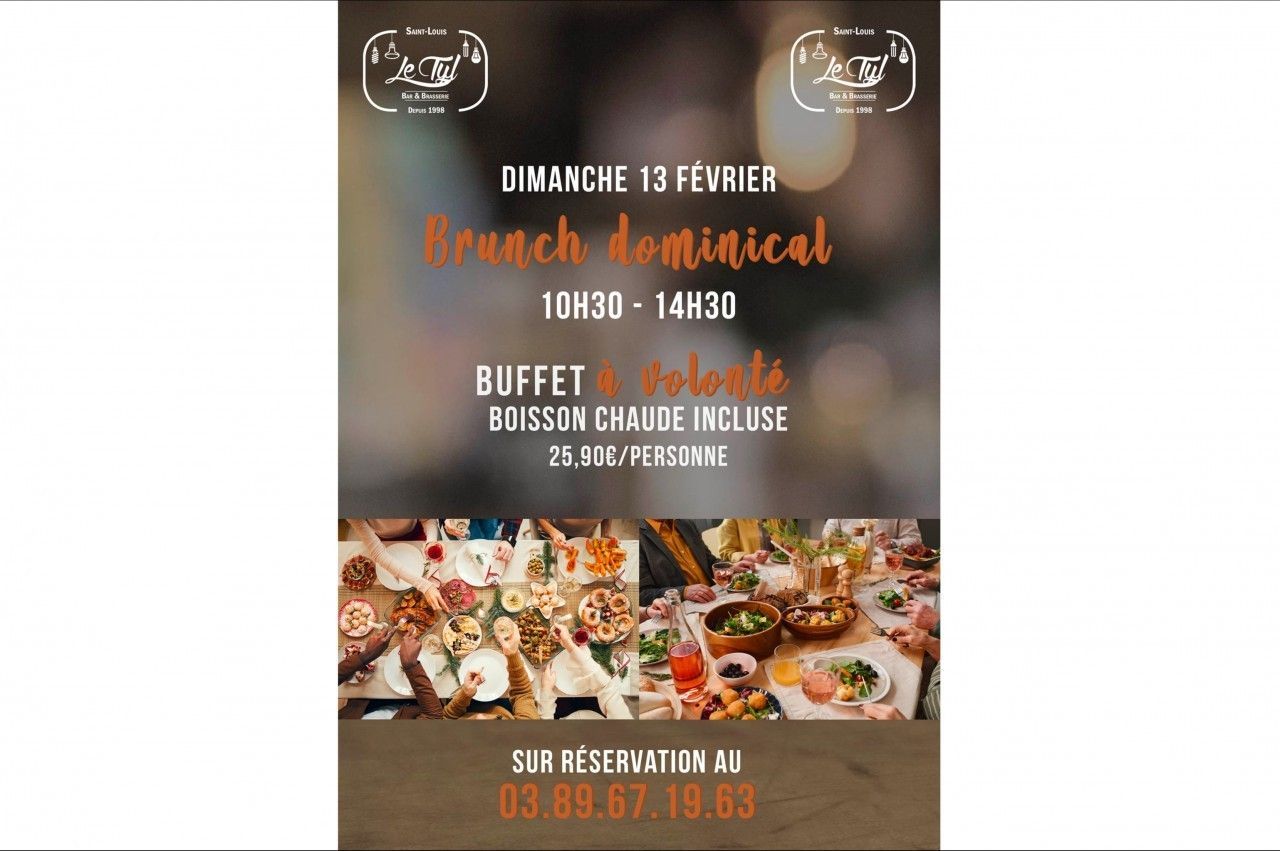 LE TYL Bar&Brasserie - Saint-Louis : Brunch Dominical