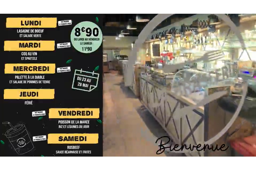 E.LECLERC  - Saint-Louis : 8.90€ le menu brasserie