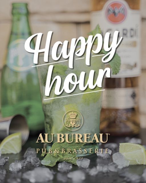 AU BUREAU SAINT-LOUIS -  l'Happy Hour à 5€