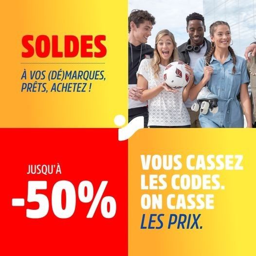 INTERSPORT  - Saint-Louis : Jusqu'à -50%