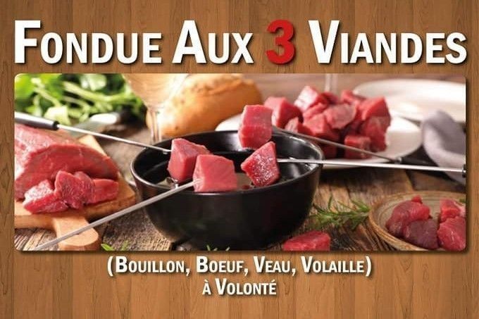 LE TYL Bar&Brasserie - Saint-Louis : Fondue aux 3 viandes !