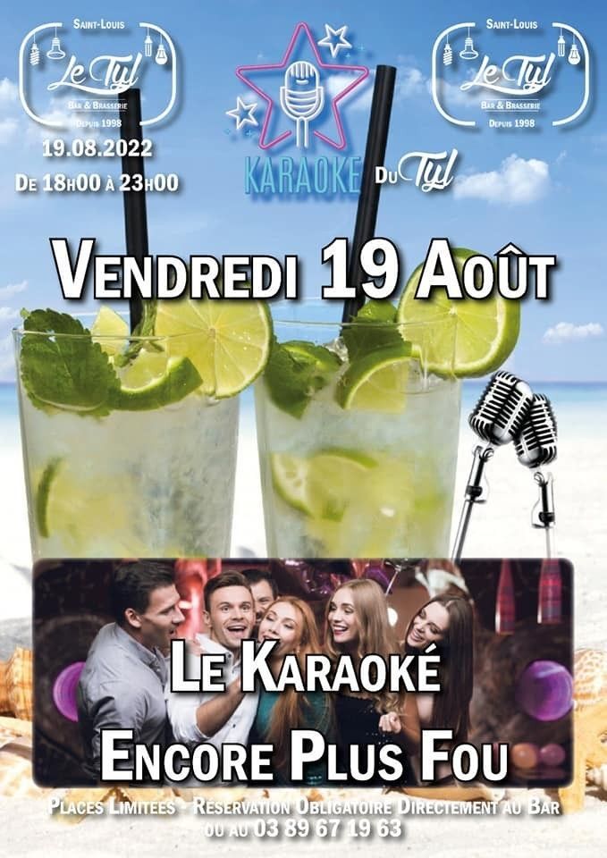 LE TYL Bar&Brasserie - Soirée Karaoké !!!