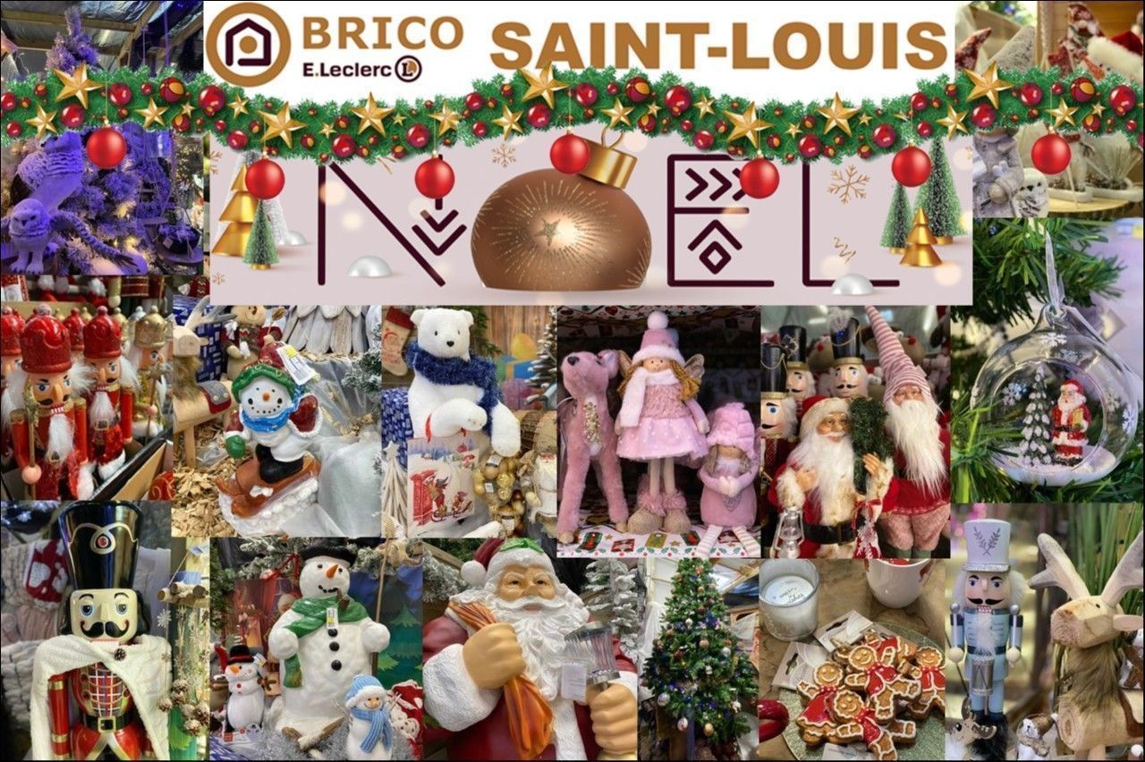 BRICO E. LECLERC  - Saint-Louis : Noël au BRICO St-Louis