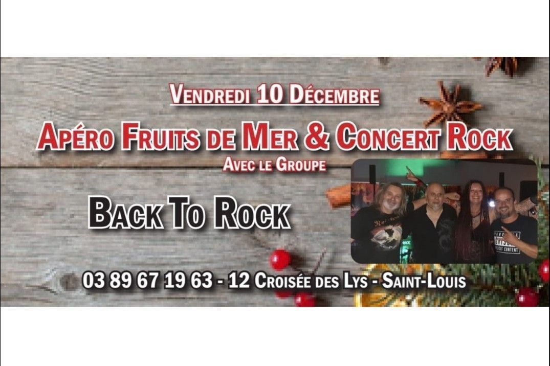 LE TYL Bar&Brasserie - Saint-Louis : Fruits de mer & the Rock