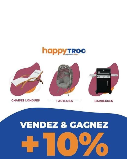 HAPPY TROC BLOTZHEIM - Saint-Louis : nous rachetons CASH +10%